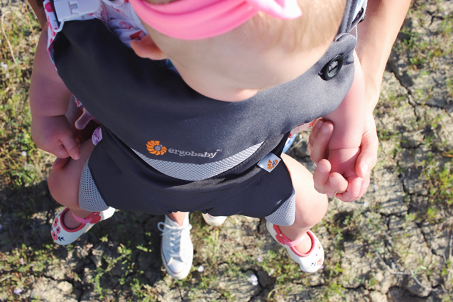 weekend adventuring with our ergo baby carrier | via Finding Beautiful Truth