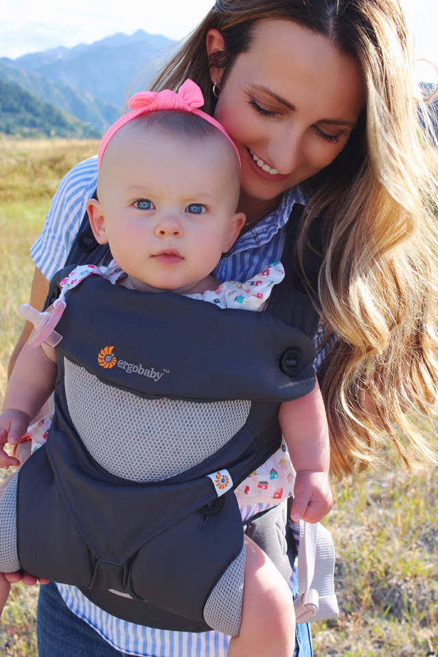 weekend adventuring with our ergo baby carrier | via Finding Beautiful Truth