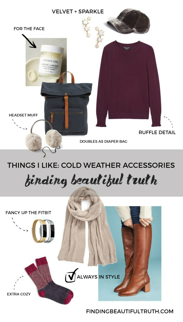 cold weather accessories for fall & winter | Finding Beautiful Truth