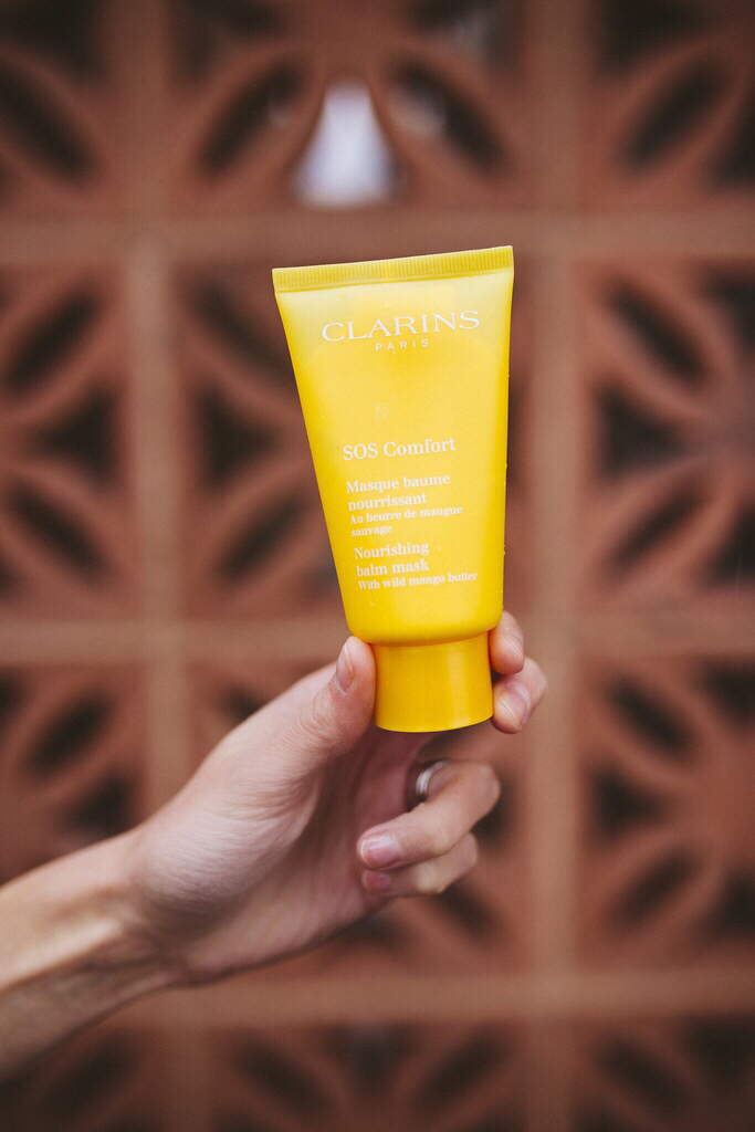 self-care with Clarins Face Mask | Finding Beautiful Truth