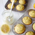 easy lemon poppy seed muffin recipe + lemon glaze for brunch | Finding Beautiful Truth