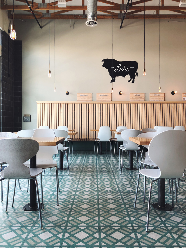 veggie burger + fries for lunch at cubby's in lehi, utah | finding beautiful truth