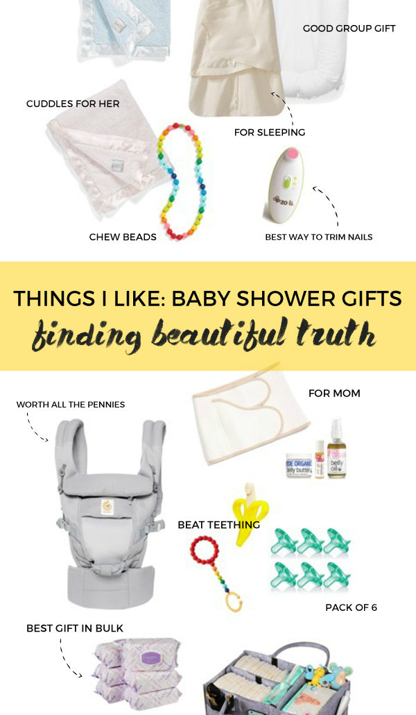 things i like: baby shower gifts