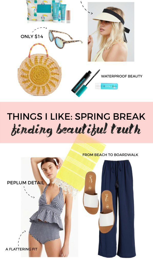 spring break vibes for your next warm weather vacation | things I like via Finding Beautiful Truth