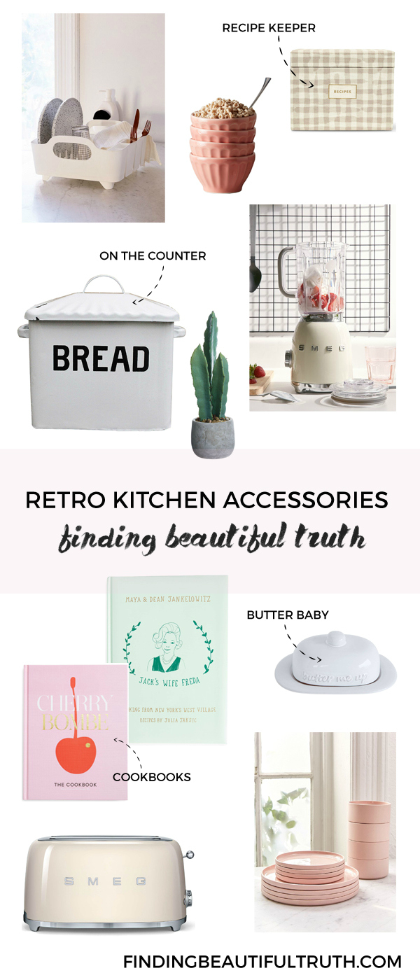 retro kitchen style | things i like + kitchen accessories