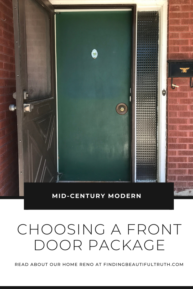choosing a front door package | home renovation