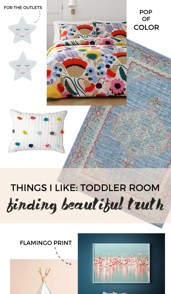a roundup of things i like for mary jane's new toddler room | Finding Beautiful Truth