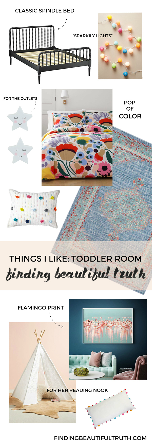 a roundup of things i like for mary jane's new toddler room | Finding Beautiful Truth