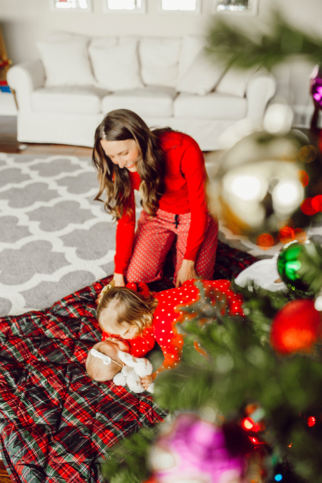 Coordinating Christmas Pjs for Me + The Little Ones
