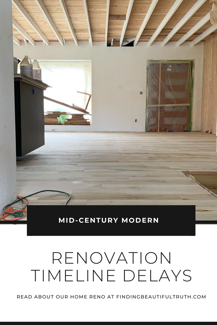 mid-century modern home renovation | basement design