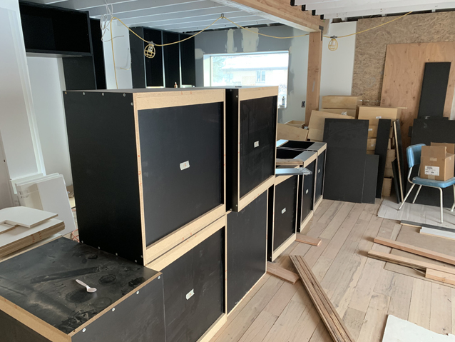 kitchen progress update from our home renovation | Finding Beautiful Truth