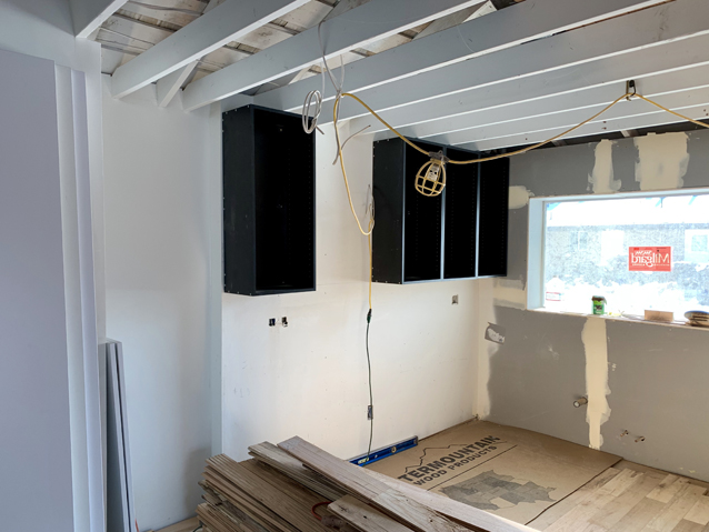 kitchen progress update from our home renovation | Finding Beautiful Truth