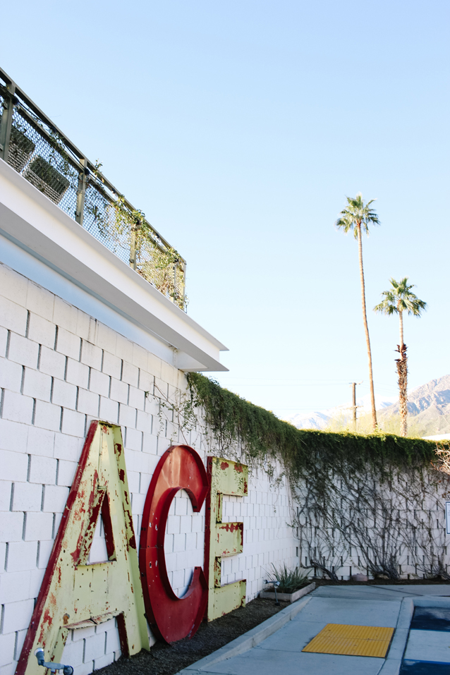 checking in at the Ace Hotel Palm Springs | Finding Beautiful Truth