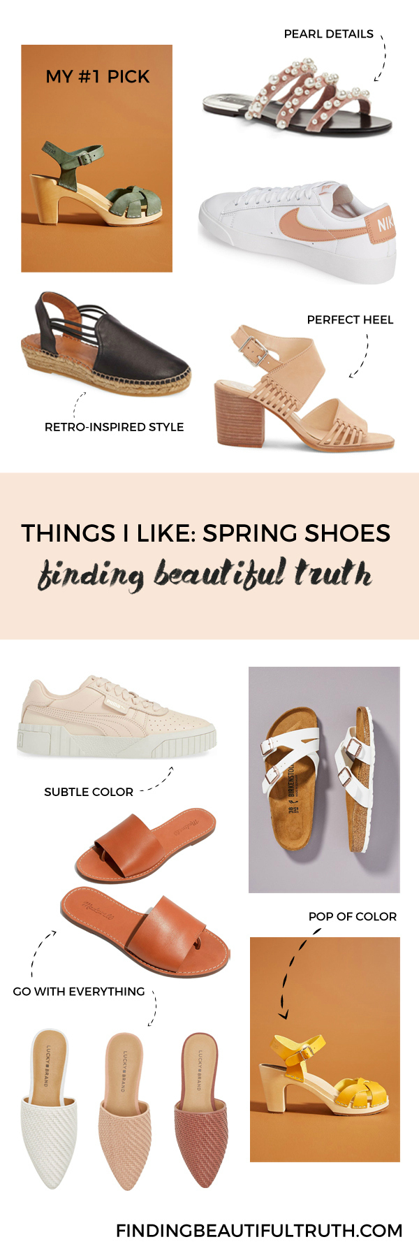 Things I Like: Spring Shoes - Finding Beautiful Truth