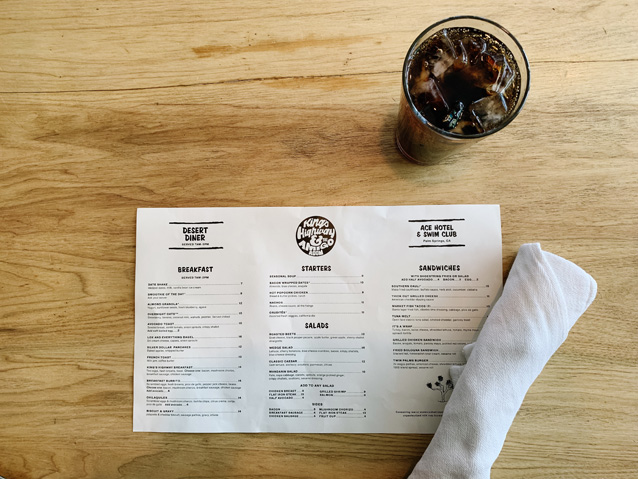 king's highway for brunch in palm springs | Finding Beautiful Truth