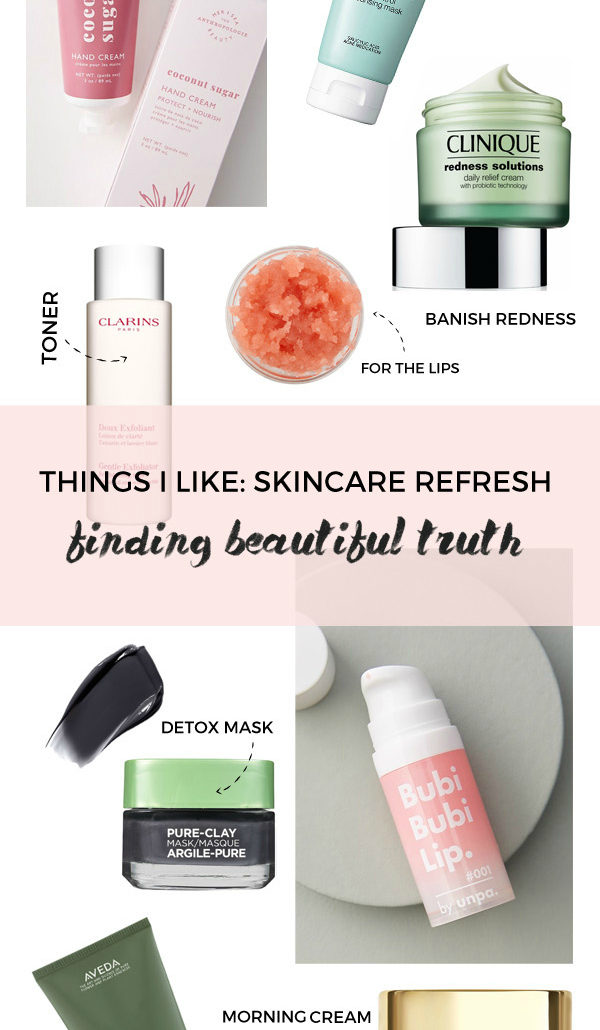 spring beauty products I like | Finding Beautiful Truth