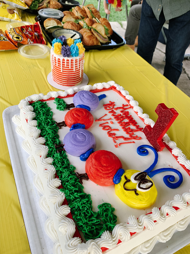 violet's dr. seuss 1st birthday party | dr. seuss party ideas via Finding Beautiful Truth