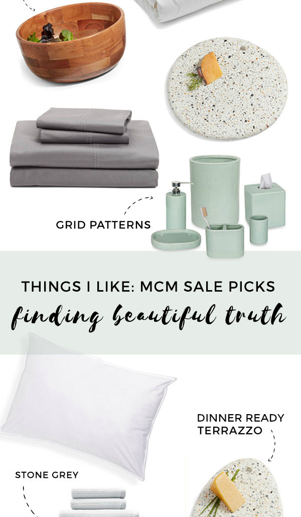 things I like: mid-century modern sale picks via Nordstrom Sale | Finding Beautiful Truth