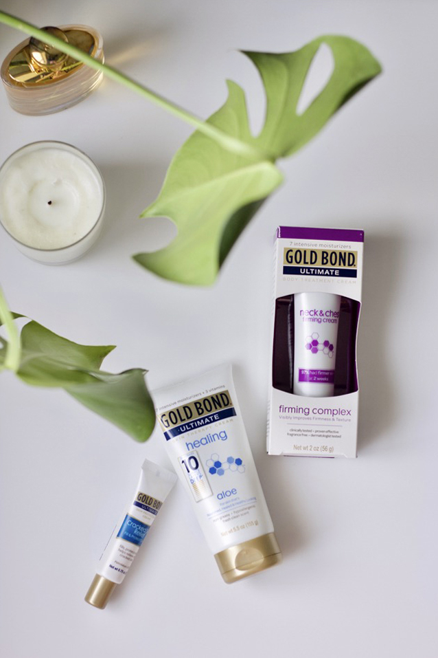 winter skincare routine | gold bond products via Finding Beautiful Truth