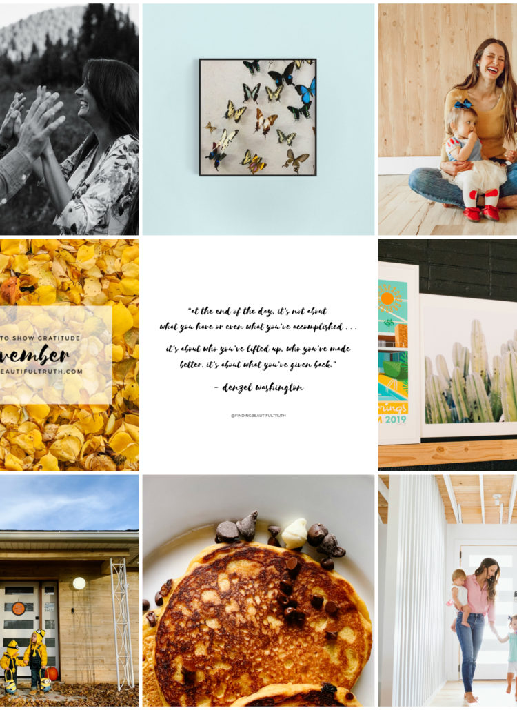 november instagram roundup | Finding Beautiful Truth