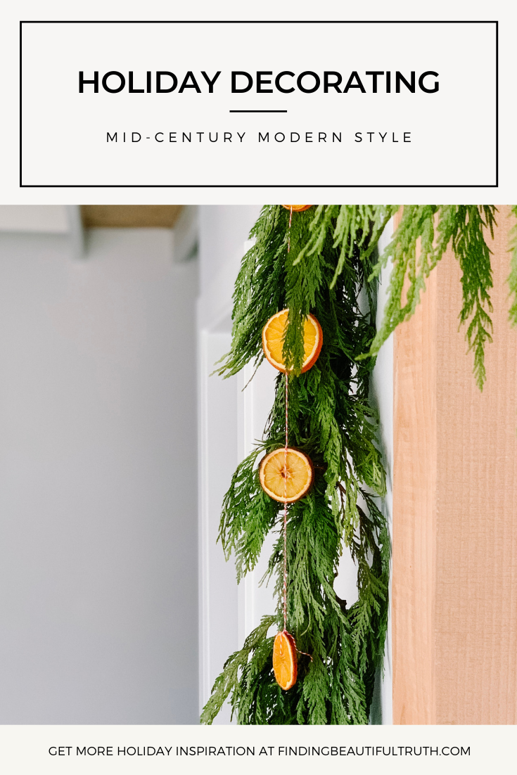 Orange Slice Garland DIY | Finding Beautiful Truth