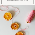 Orange Slice Garland DIY | Finding Beautiful Truth