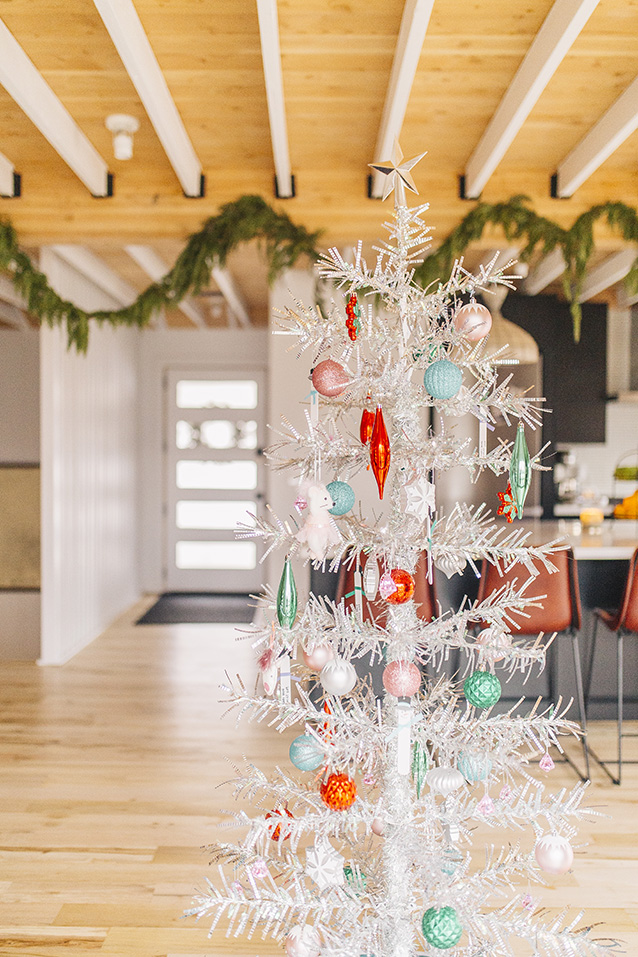 first christmas in our mid-century modern reno | Finding Beautiful Truth