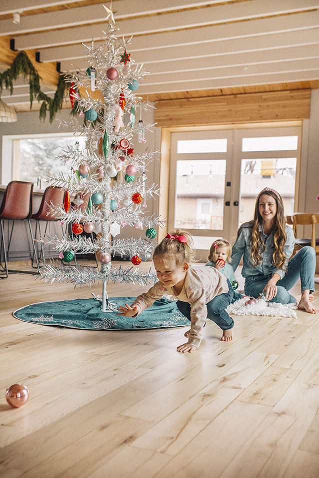 first christmas in our mid-century modern reno | Finding Beautiful Truth