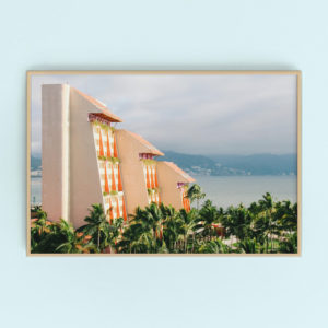 puerto vallarta palm trees wall art | Finding Beautiful Truth