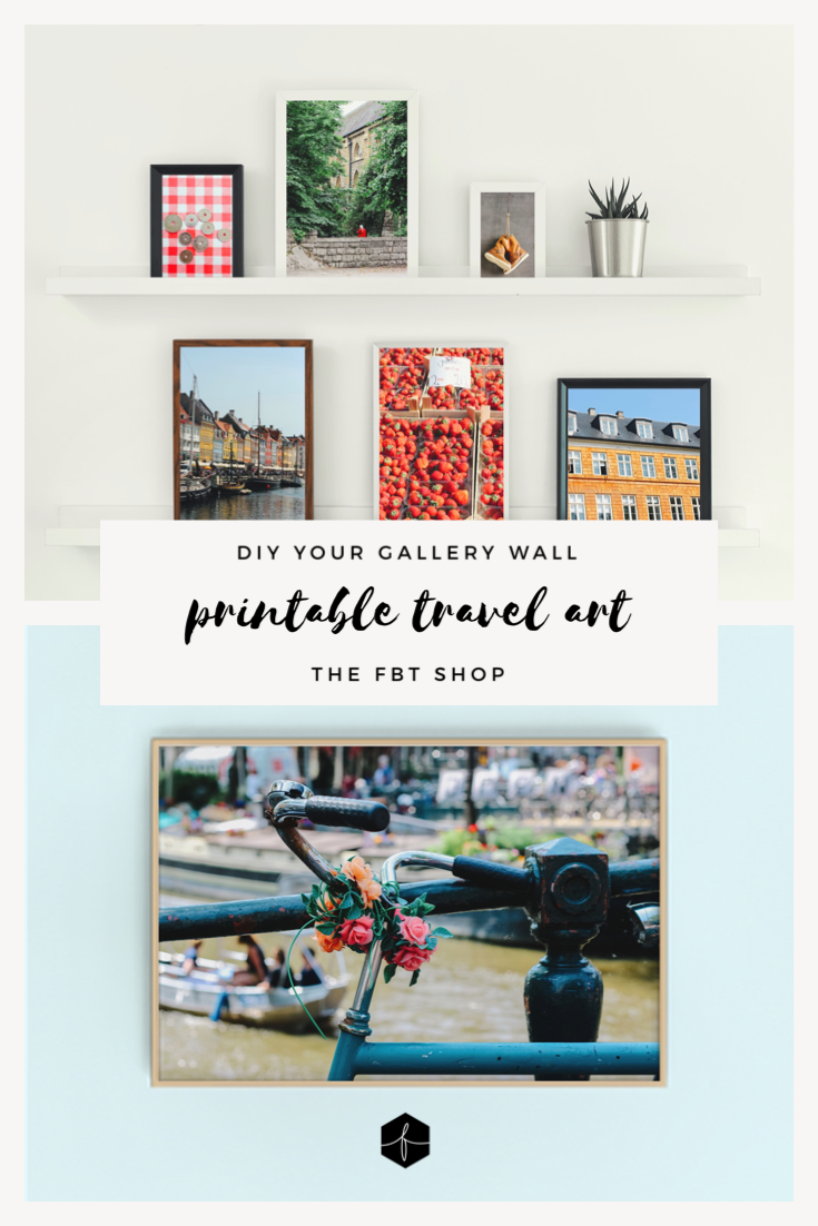 Amsterdam gallery wall art | printable travel art via Finding Beautiful Truth