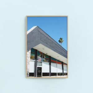 palm springs diner gallery art | mid-century modern vibes via Finding Beautiful Truth