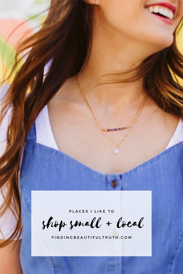 COVID-19 roundup: shop small + shop local roundup | Finding Beautiful Truth
