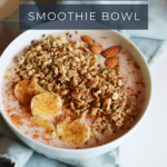 strawberry smoothie bowl recipe | Finding Beautiful Truth