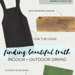 outdoor dining picks from HM Home collection | Finding Beautiful Truth