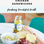 zesty crockpot chicken sandwiches | easy recipe via Finding Beautiful Truth