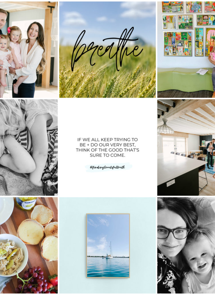 July instagram roundup, coordinating links + accounts I love following