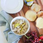 zesty crockpot chicken sandwiches | easy recipe via Finding Beautiful Truth