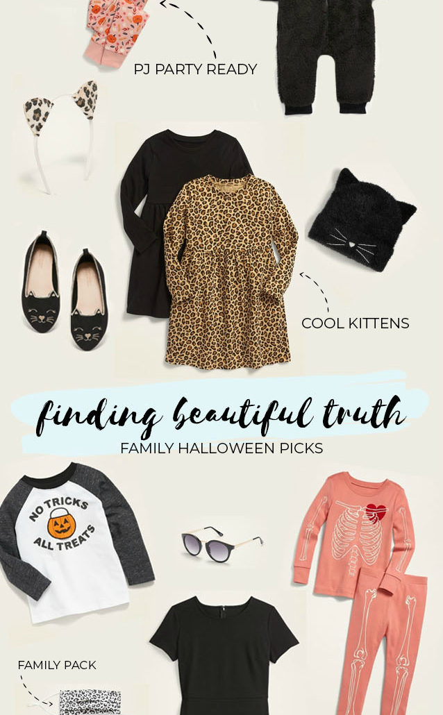 Family Halloween Picks from Old Navy | Finding Beautiful Truth