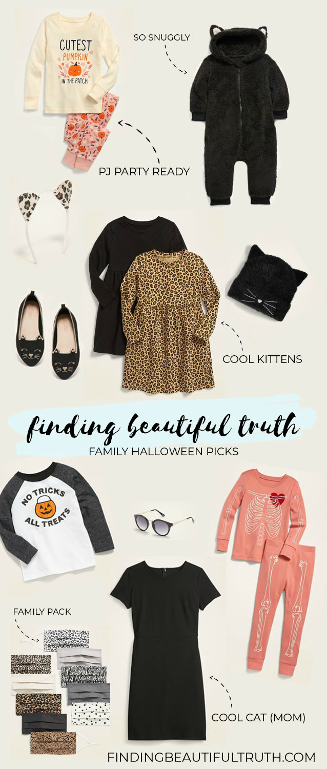 Family Halloween Picks from Old Navy | Finding Beautiful Truth