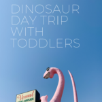 day trip to dinosaur national park with toddlers | Finding Beautiful Truth