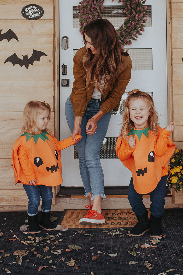 pumpkin costumes for the whole family | Finding Beautiful Truth