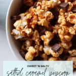 Salted Caramel Popcorn Recipe | Finding Beautiful Truth