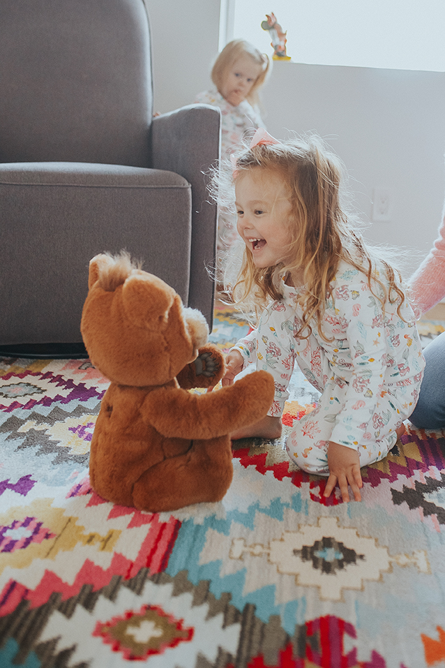 toddler matching pajamas | Finding Beautiful Truth