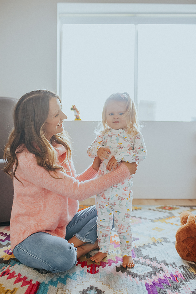 toddler matching pajamas | Finding Beautiful Truth