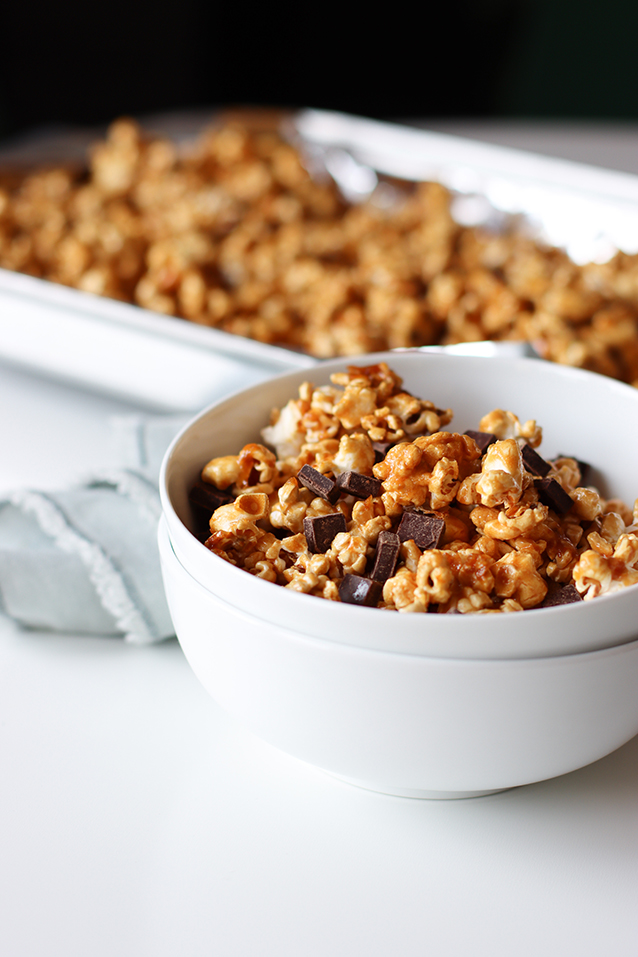 Salted Caramel Popcorn Recipe | Finding Beautiful Truth