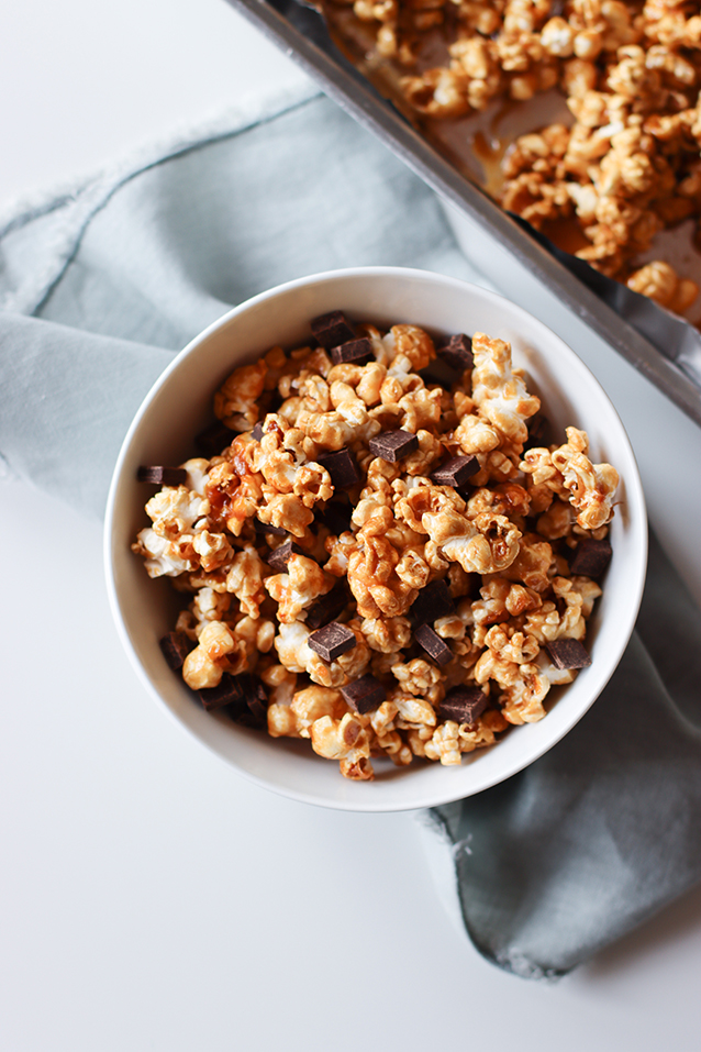 Salted Caramel Popcorn Recipe | Finding Beautiful Truth