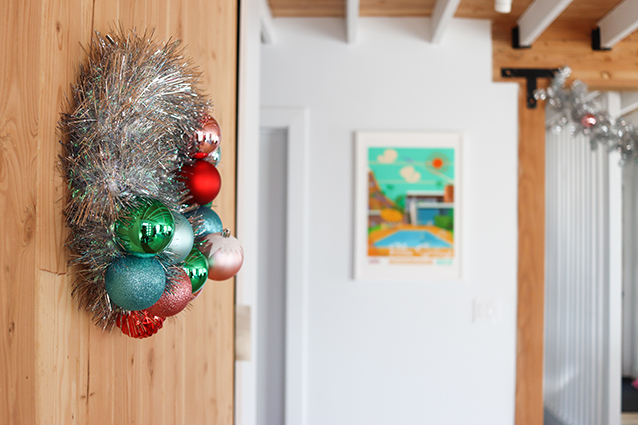 DIY Tinsel Wreath | Finding Beautiful Truth