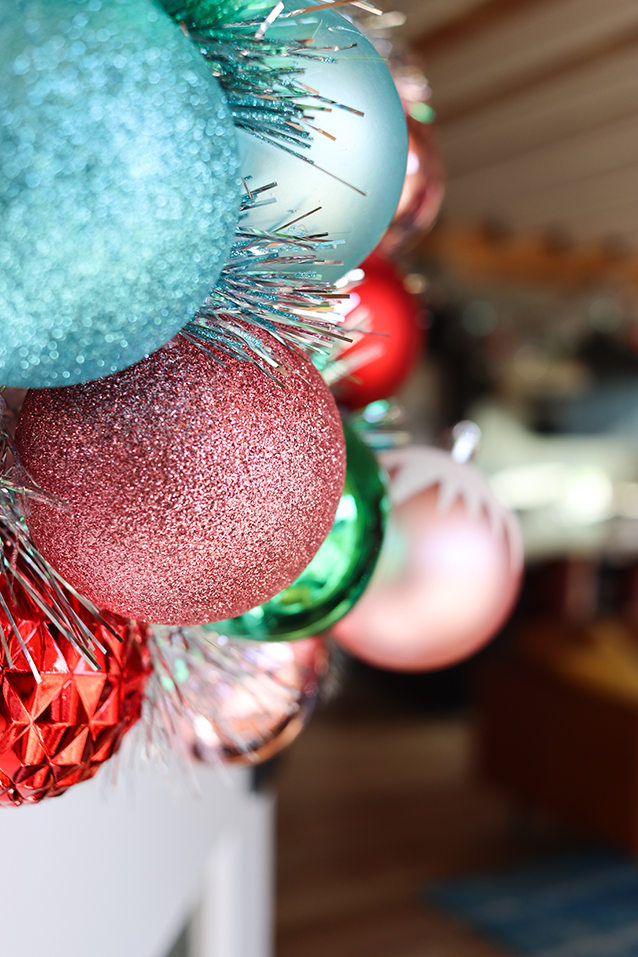 DIY Tinsel Wreath | Finding Beautiful Truth