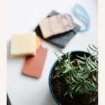 minimal mid-century modern bathroom design | Finding Beautiful Truth