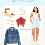 summer outfits to mix and match | Finding Beautiful Truth